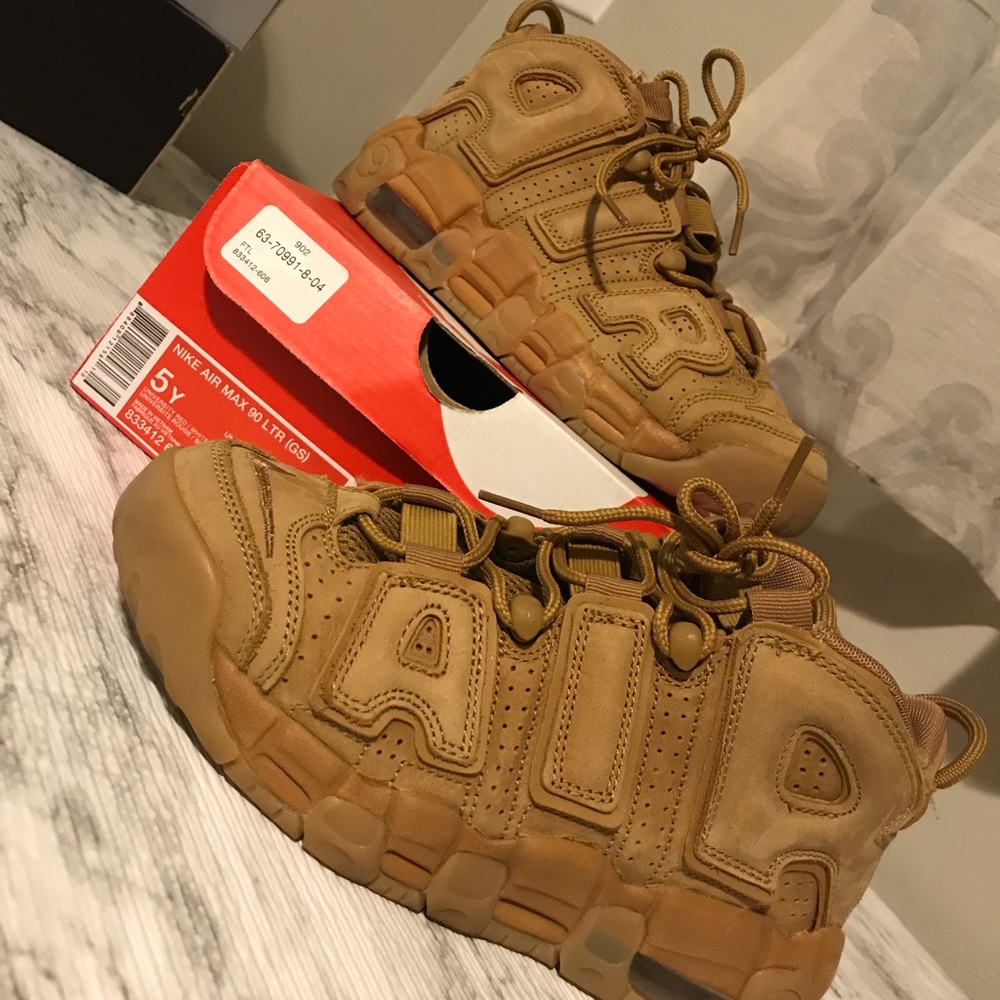 Wheat Nike uptempo